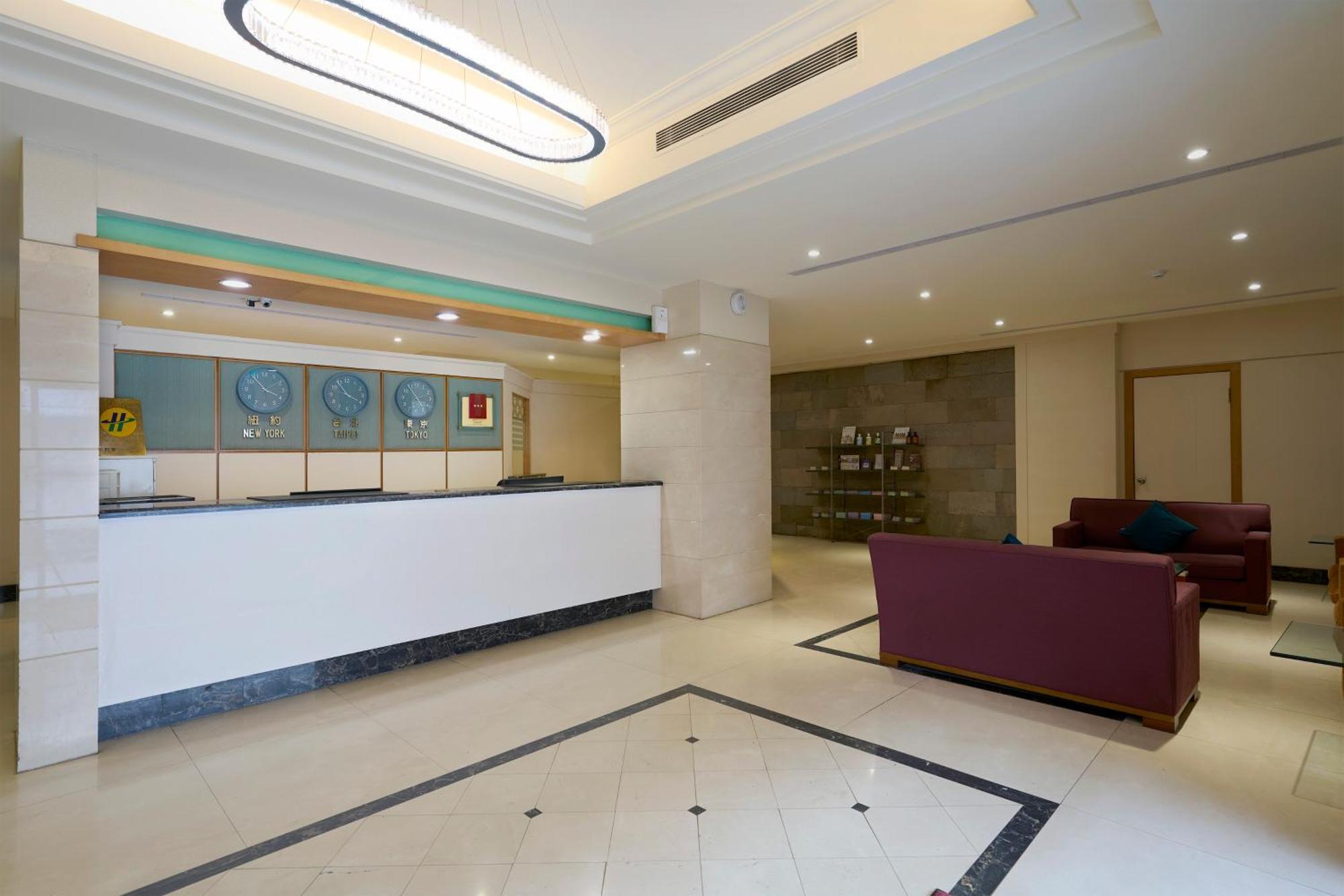 華麗大飯店ferrary Hotel Tajpej Buitenkant foto