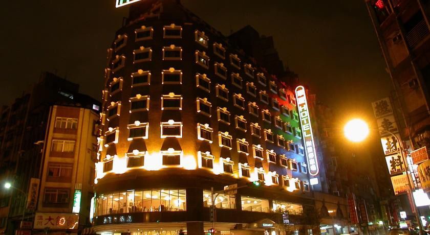 華麗大飯店ferrary Hotel Tajpej Buitenkant foto
