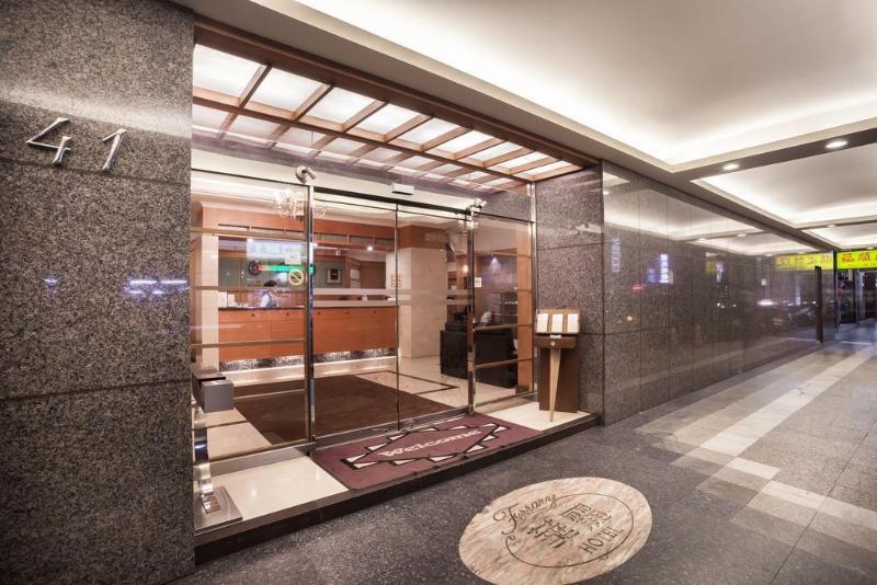 華麗大飯店ferrary Hotel Tajpej Buitenkant foto