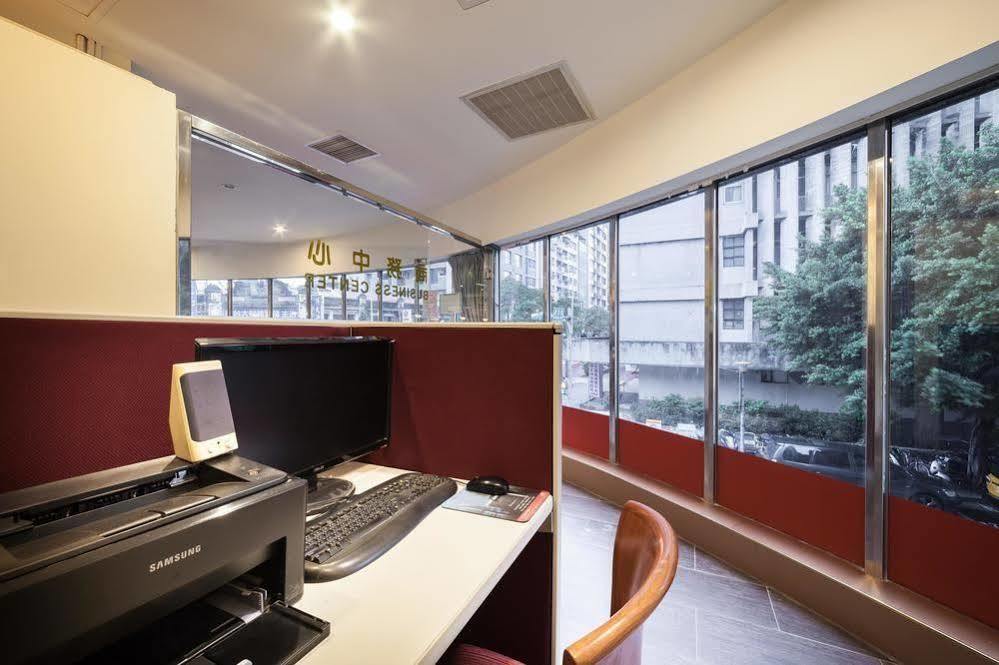 華麗大飯店ferrary Hotel Tajpej Buitenkant foto