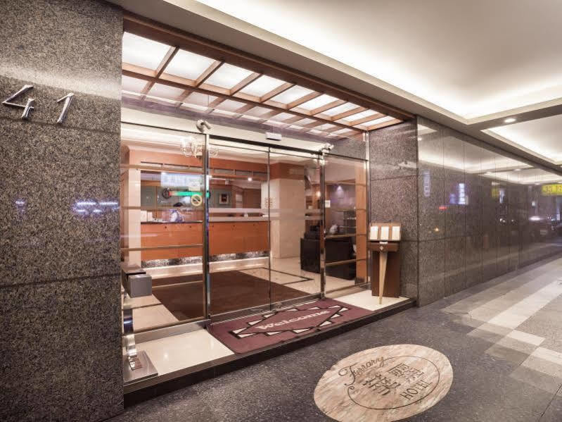 華麗大飯店ferrary Hotel Tajpej Buitenkant foto