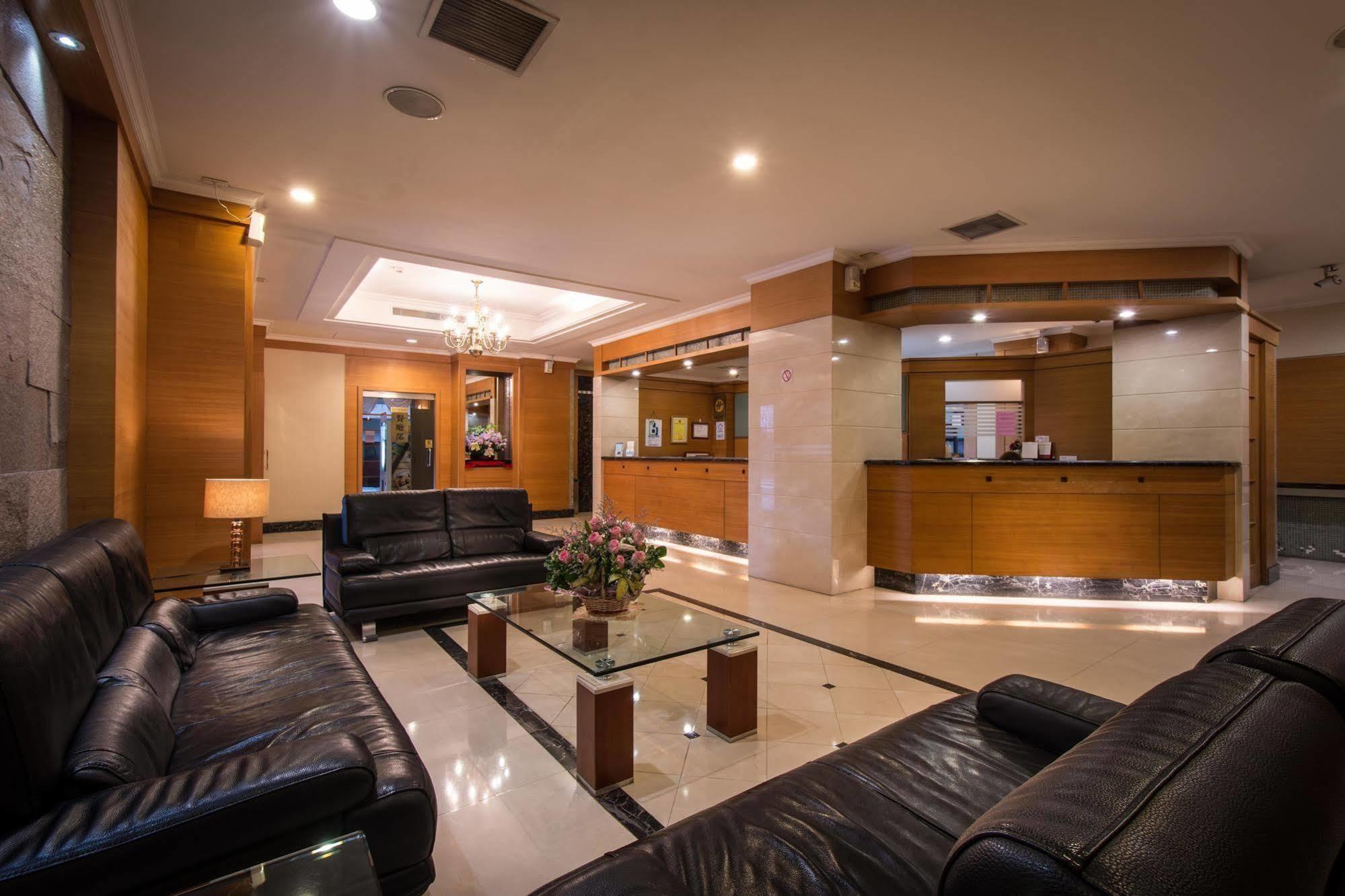 華麗大飯店ferrary Hotel Tajpej Buitenkant foto